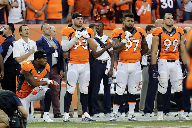 Broncos LB Brandon Marshall loses sponsor over anthem protest