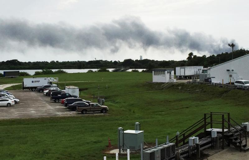 Explosion rocks SpaceX site in Cape Canaveral