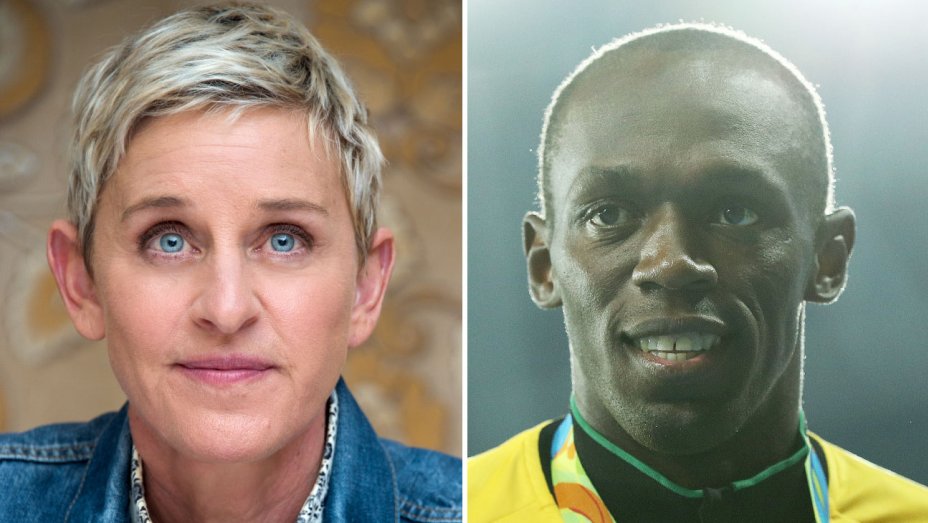 Ellen DeGeneres sparks social media meltdown over 'racist' Usain Bolt tweet