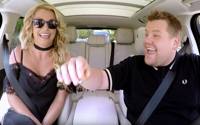 Britney Spears Says Filming 'Carpool Karaoke' Was a Little Awkward
