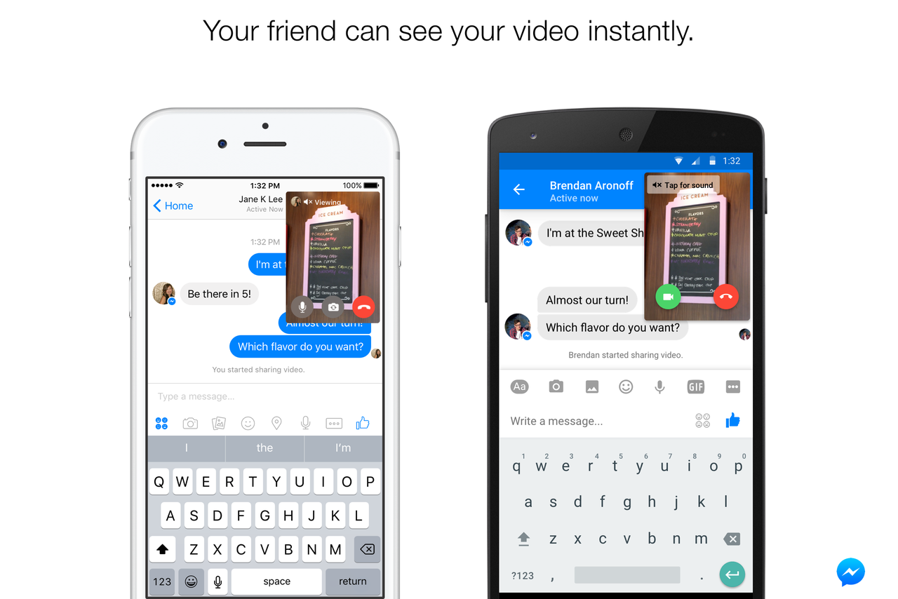 Facebook introduces Instant Video for Messenger
