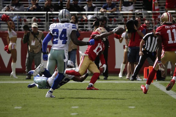 49ers offence stalls after fast start in loss to Cowboys